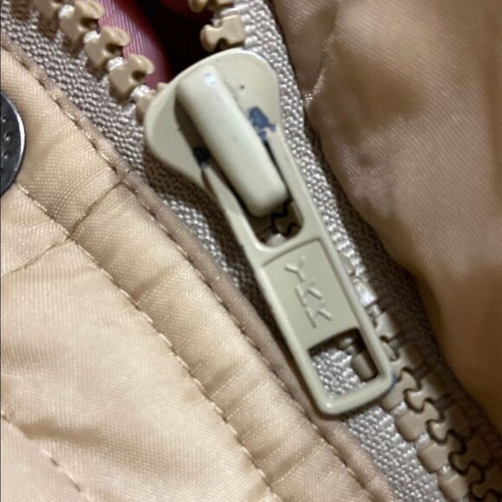 Cascadia‎ Men’s Collection Tan Insulated Puffer Vest XL Vintage Nylon Snap Zip - Picture 9 of 12